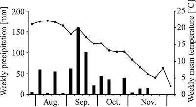 Vertical Distribution of Arthropod Assemblages and the Effects of Weather Conditions on Arthropod Rain in a Temperate Conifer Forest